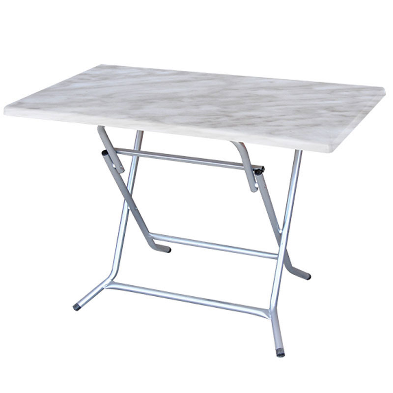 Table SOTUFAB Pliante Rectangulaire 110x60 Werzalit - Marbré, Photo boutique MyTek chez MyTek