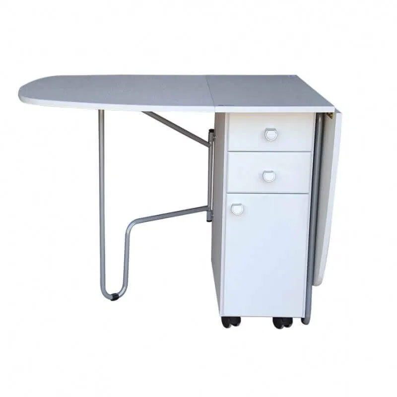Table Rabattable SOTUFAB PM TC0016BC 160x80 cm PVC - Blanc