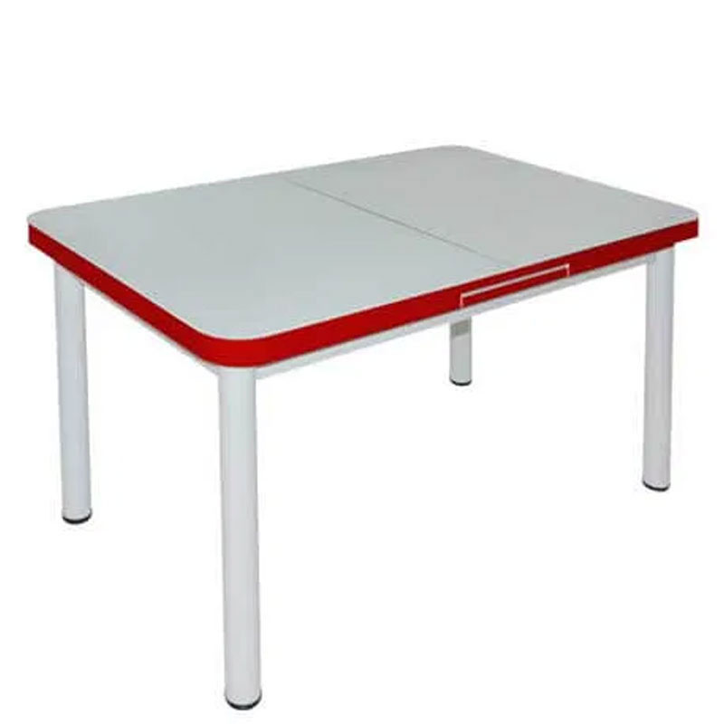 Table SOTUFAB Extensible TULIPE 130/160x80 - Rouge - Image 2