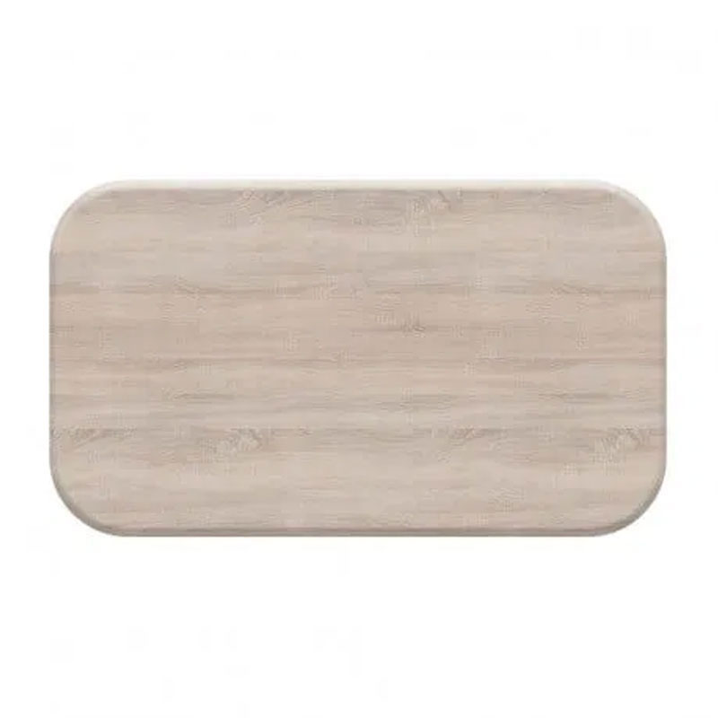Table SOTUFAB Pliante Ovale 146x94 PVC - Chène Brut  - Image 2