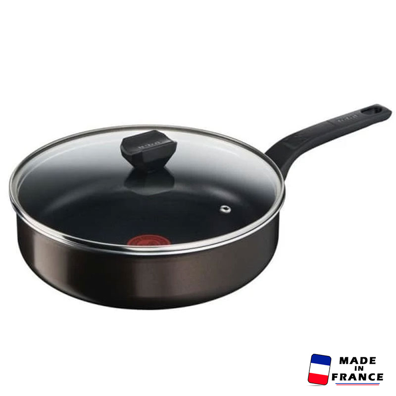 Sauteuse TEFAL Cook & Clean 26 cm + Couvercle