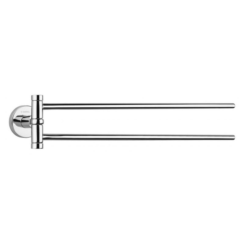 Porte Serviettes Mobile Double SOPAL Yasmine SB73A04
