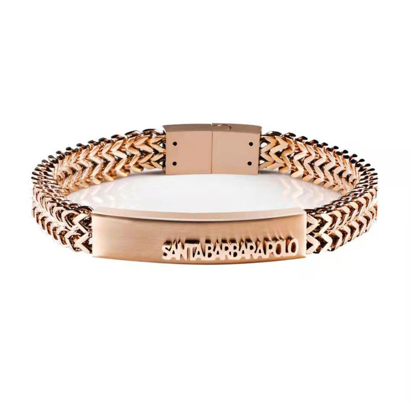 Bracelet Homme POLO SANTA BARBARA - Rose Gold (SBJ-6-1016-2)