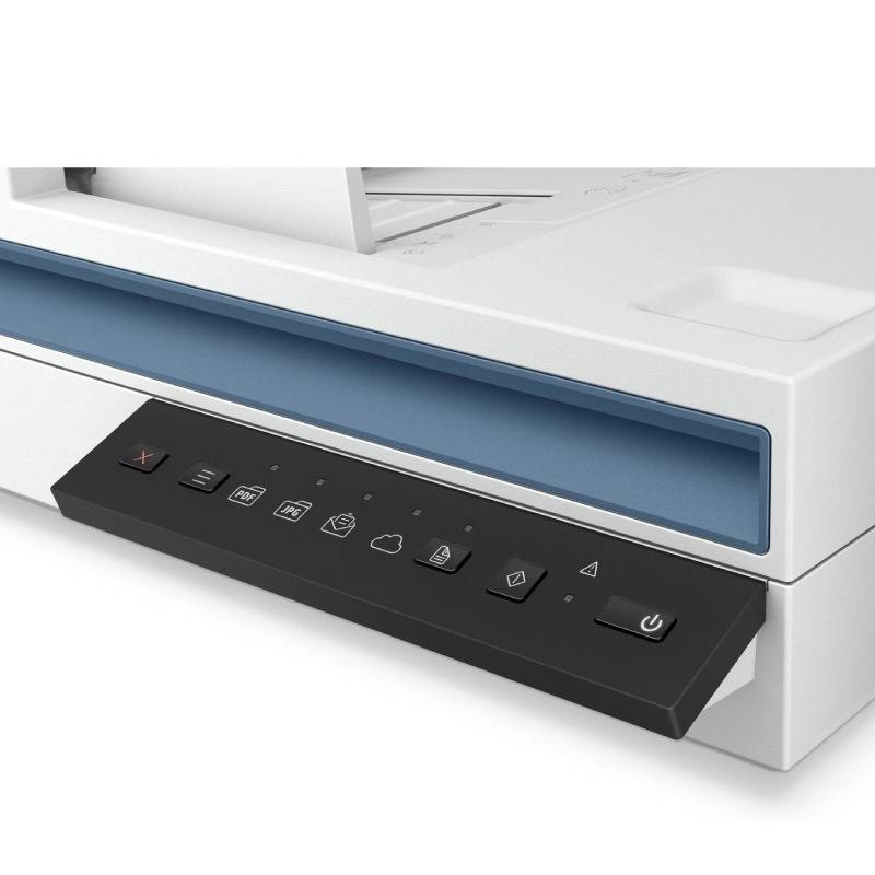 Scanner à Plat HP 2600 F1 ScanJet Pro - Blanc (20G05A) - Image 5