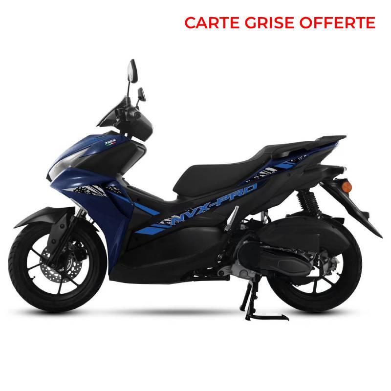Scooter à essence TUNIZNEN NVX PRO 125cc - Bleu