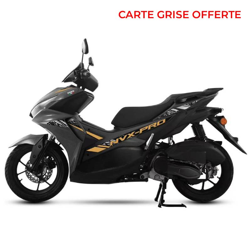 Scooter à essence TUNIZNEN NVX PRO 125cc - Gris