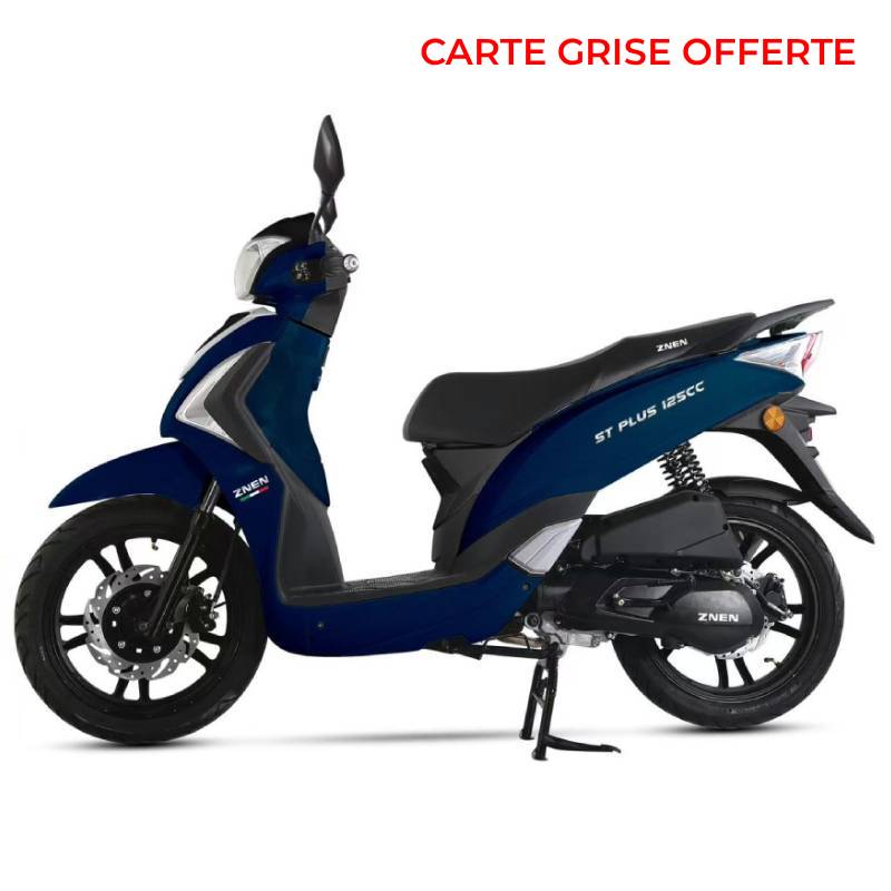 Scooter à essence TUNIZNEN ST PLUS 125cc - Bleu