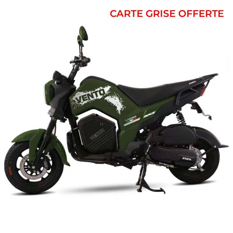 Scooter à essence TUNIZNEN VENTO 125cc - Vert