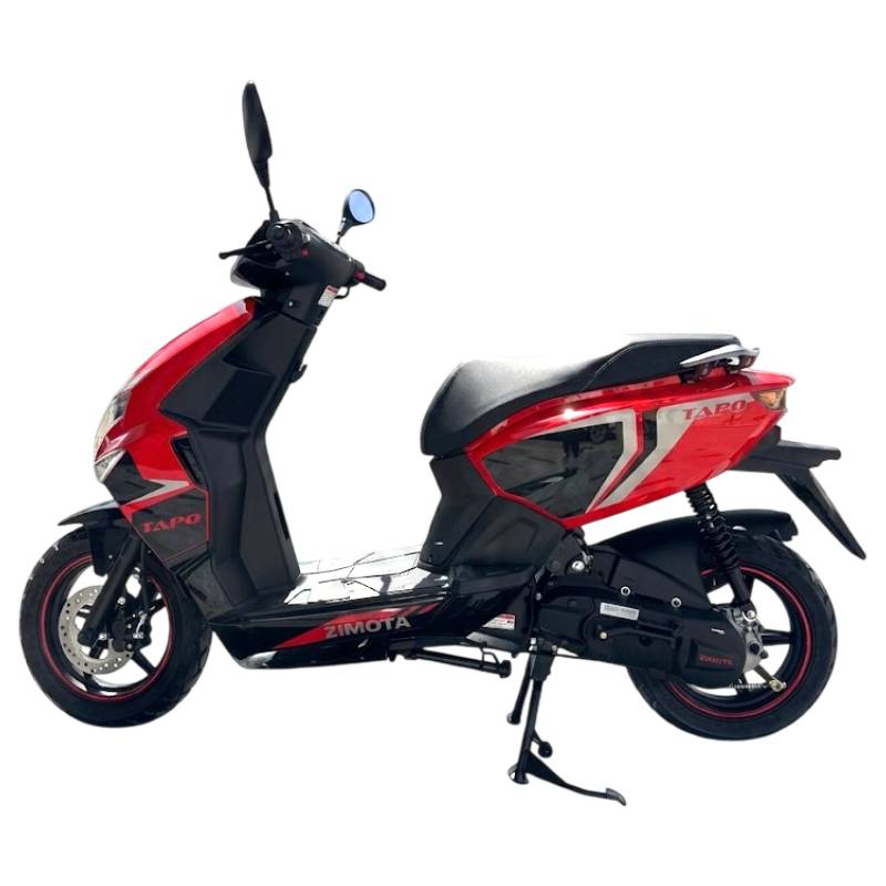 Scooter à essence ZIMOTA Tapo 49cc - Rouge avec noir