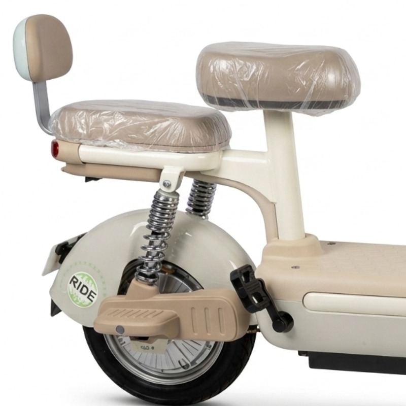 Scooter Électrique EWAY Ride 400W - Blanc Beige - Image 3