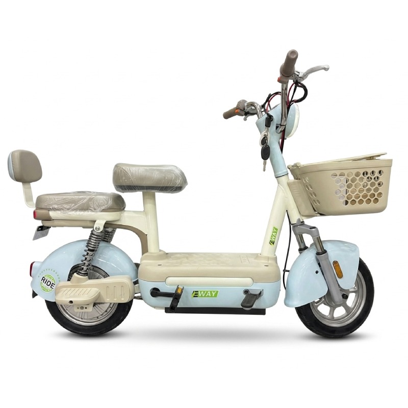 Scooter Électrique EWAY Ride  400W - Bleu Beige