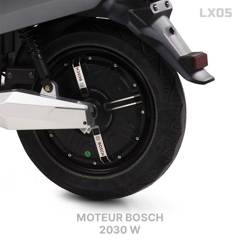 Scooter Électrique LVNENG LX05 49 CC - Rouge - Image 2