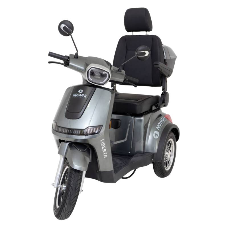 Scooter électrique NOVAGO liberta avec 3 roues - Gris - Image 4