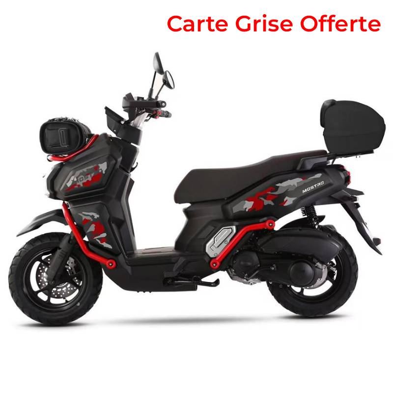 Scooter TUNIZNEN Mostro 125cc - Gris