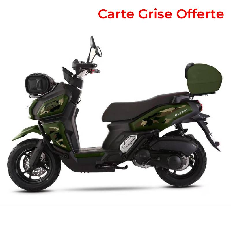 Scooter TUNIZNEN Mostro 125cc - Vert