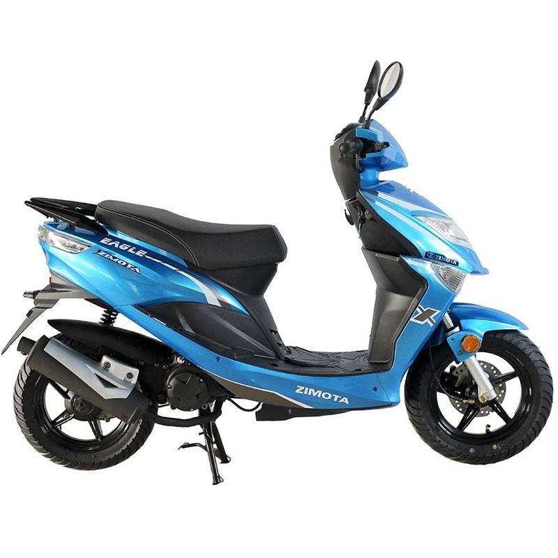 Scooter ZIMOTA EAGLE 49cc - Bleu - Image 3