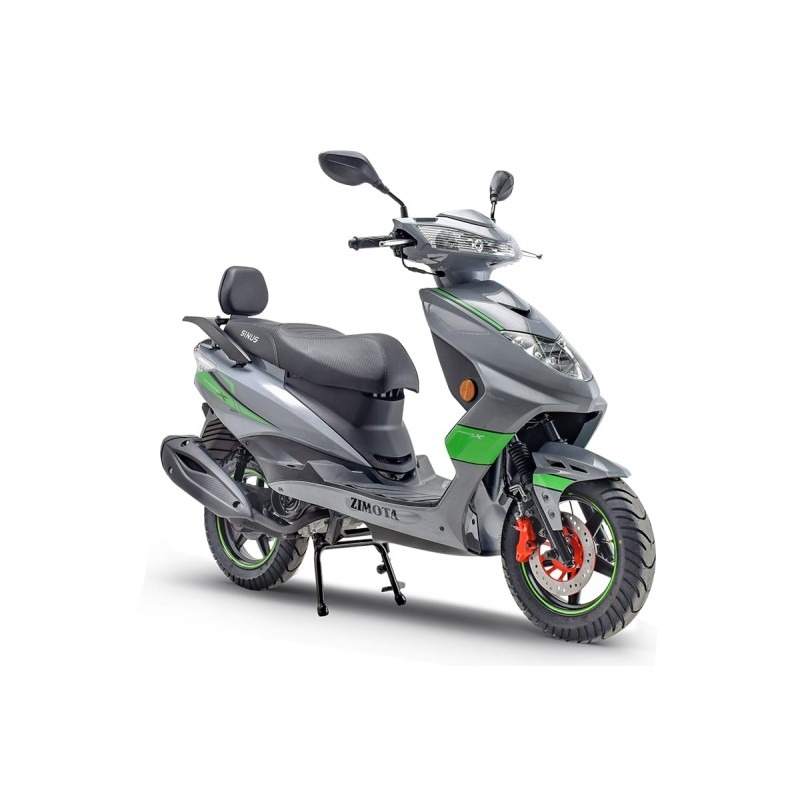  Scooter ZIMOTA Sinus X Essence Avec Écran Digital - Gris Brillant