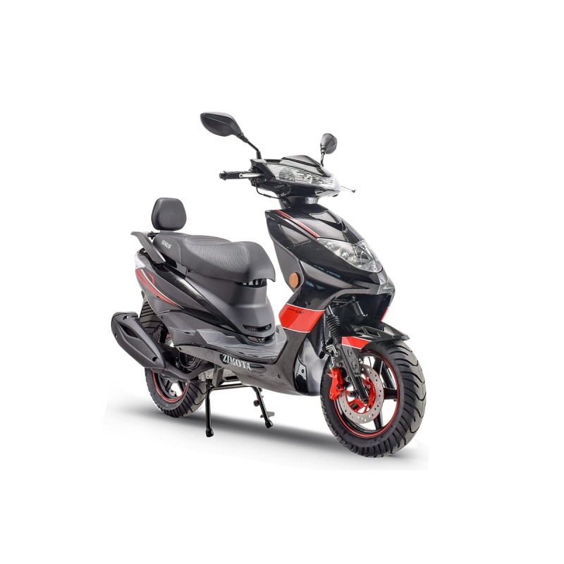 Scooter ZIMOTA Sinus X Essence Avec Écran Digital - Noir Brillant