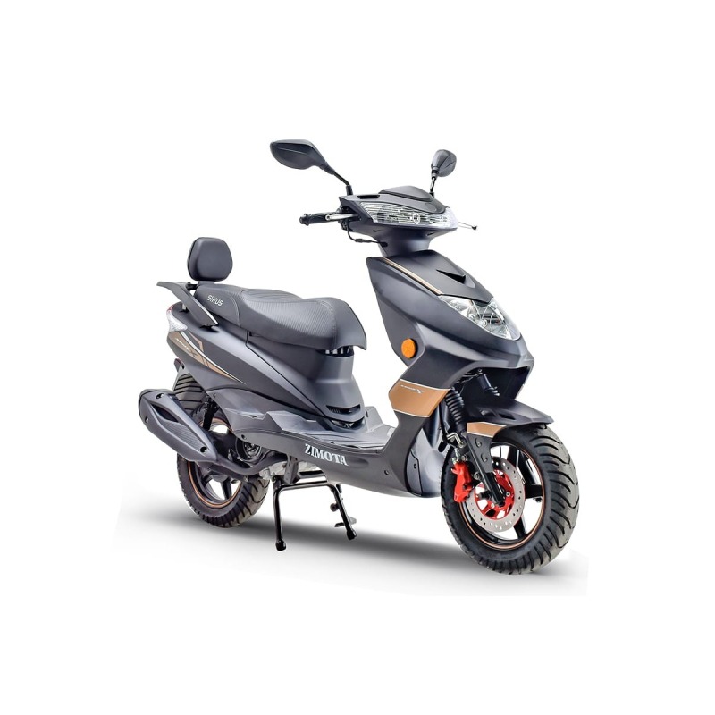 Scooter ZIMOTA Sinus X Essence Avec Écran Digital - Noir Mat