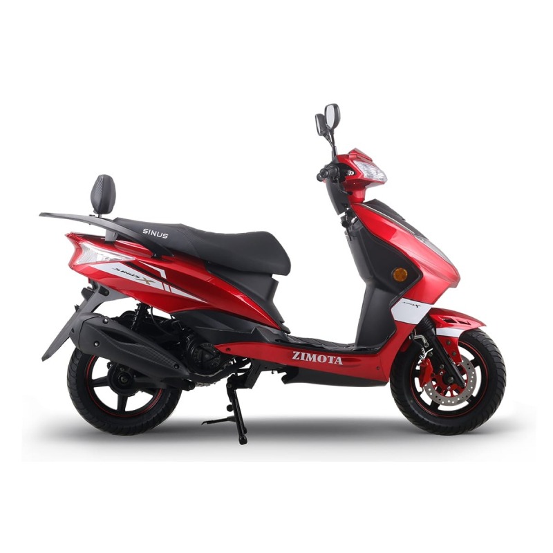 Scooter ZIMOTA Sinus X Essence Avec Écran Digital - Rouge Bordeaux Brillant - Image 2