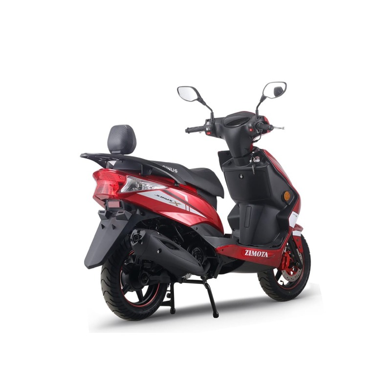 Scooter ZIMOTA Sinus X Essence Avec Écran Digital - Rouge Bordeaux Brillant - Image 3