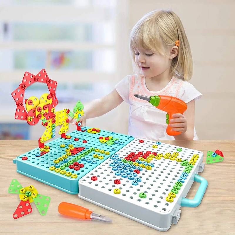 Screw Puzzle 3D 4 en 1 créatif pour enfants - 666-08  - Image 3