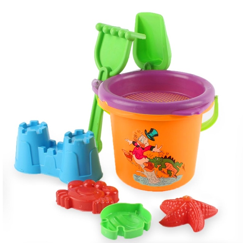 Seau de Plage avec Accessoires - Assortis (J-S-P) - Image 2