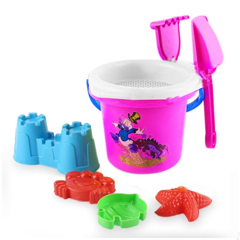 Seau de Plage avec Accessoires - Assortis (J-S-P) - Image 3