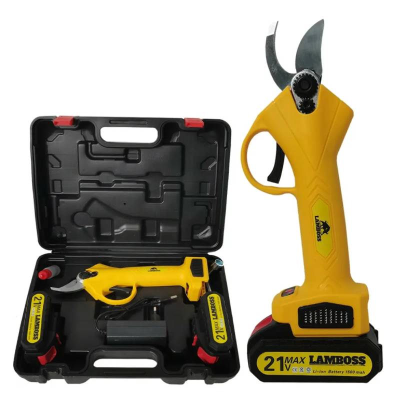 Sécateur Sans Fil LAMBOSS 21V Rechargeable Pour Jardin