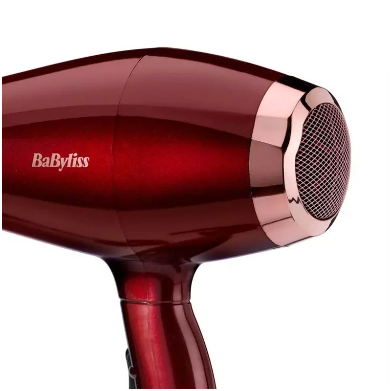 Sèche Cheveux BABYLISS 5912PE 2000W - Rouge - Image 5