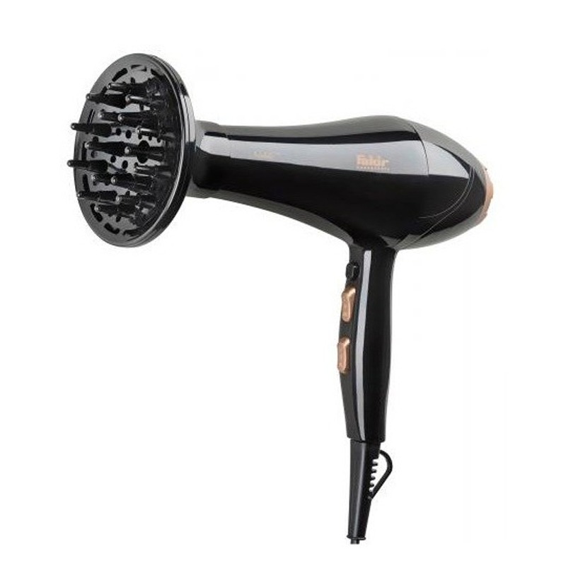 Sèche cheveux Professionnel FAKIR Noble 2200W - Noir - Image 2