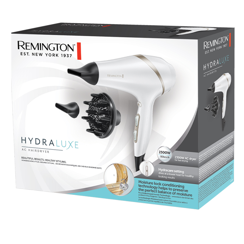 Sèche Cheveux REMINGTON Hydraluxe 2300W - Blanc - Image 3