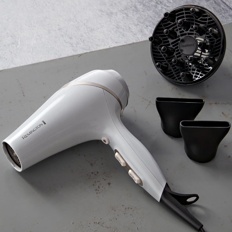 Sèche Cheveux REMINGTON Hydraluxe 2300W - Blanc - Image 2