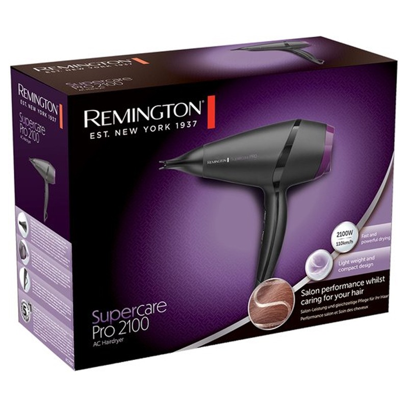 Sèche Cheveux REMINGTON Supercare Pro 2100W - Noir - Image 4