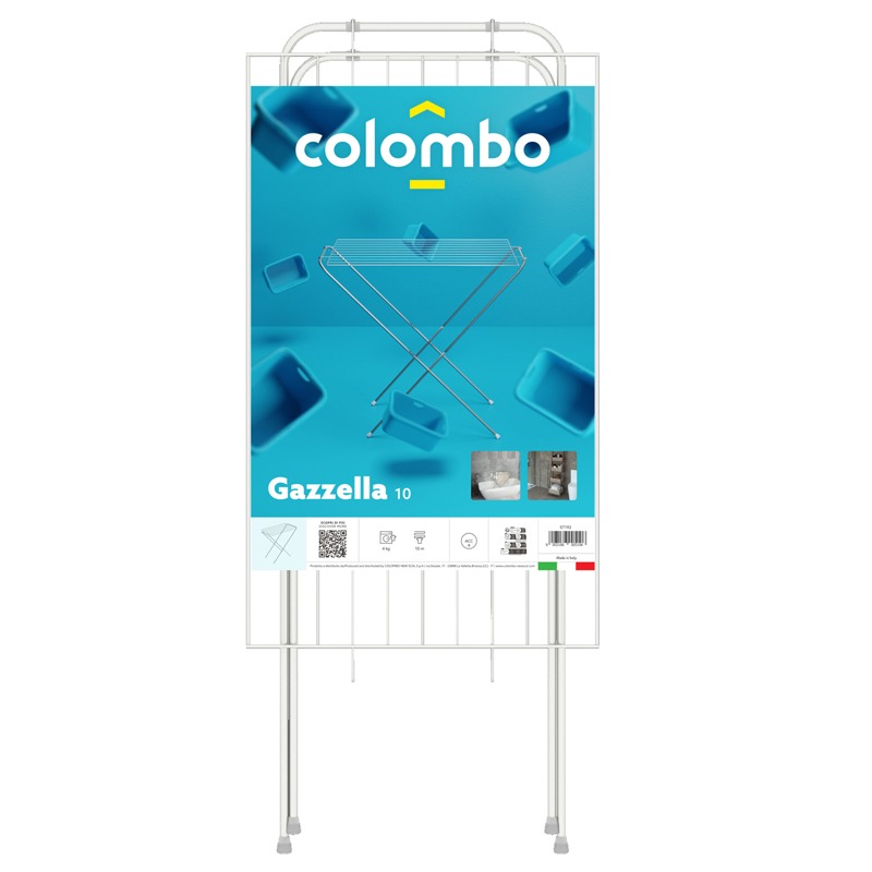 Sèche Linge COLOMBO Gazzella 10m - Gris - Image 3