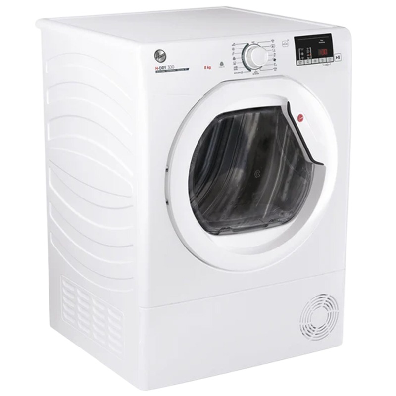 Sèche linge Frontal HOOVER HLEC8DG-80 8KG - Blanc - Image 2