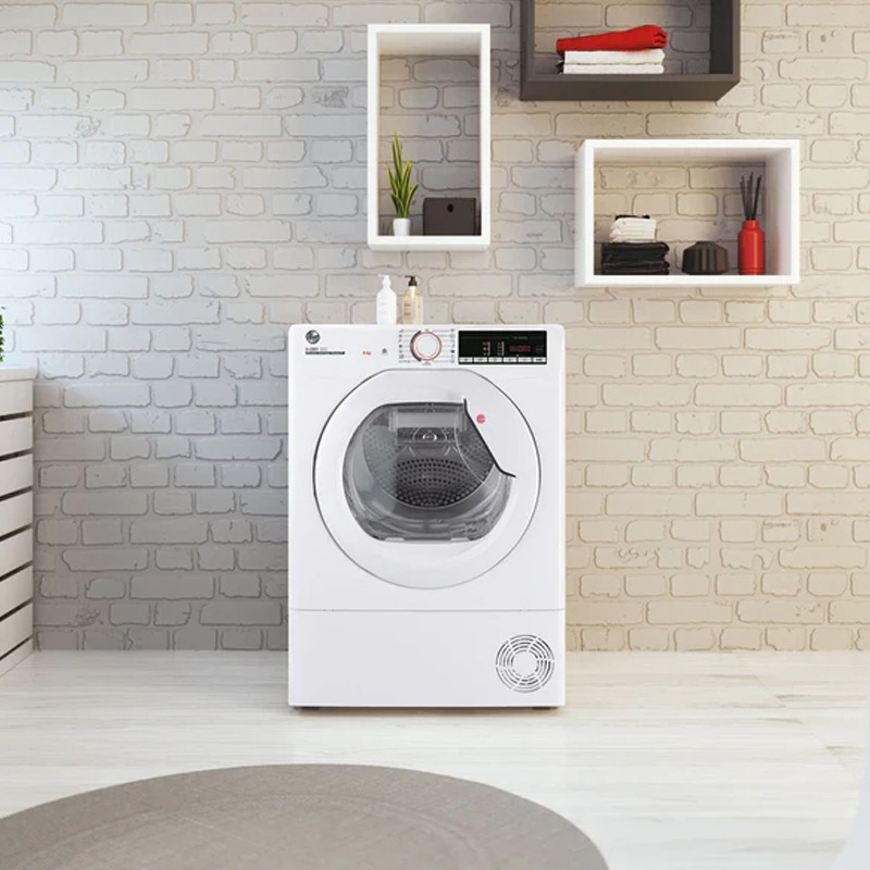 Sèche linge Frontal HOOVER HLEC8DG-80 8KG - Blanc - Image 3