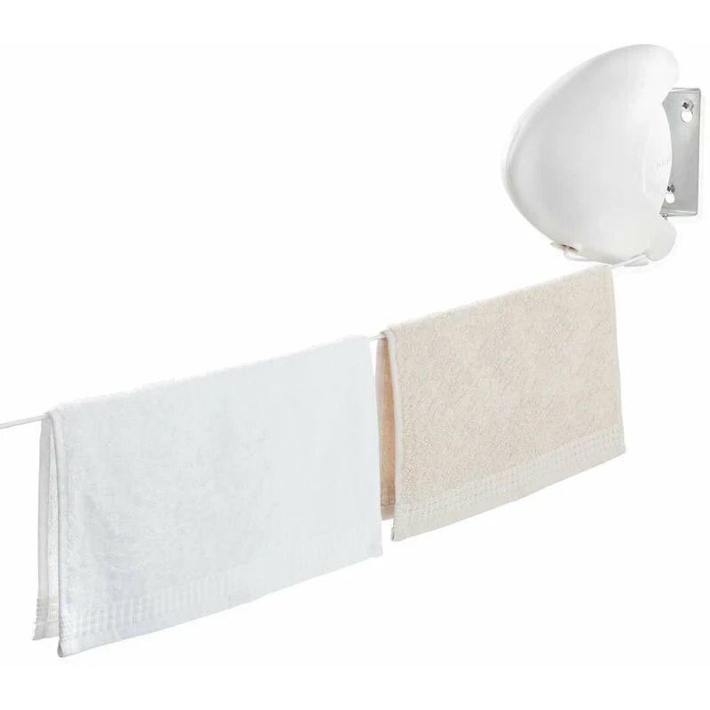 Séchoir mural LEIFHEIT Rollfix Single 80 Longline - Blanc - Image 3
