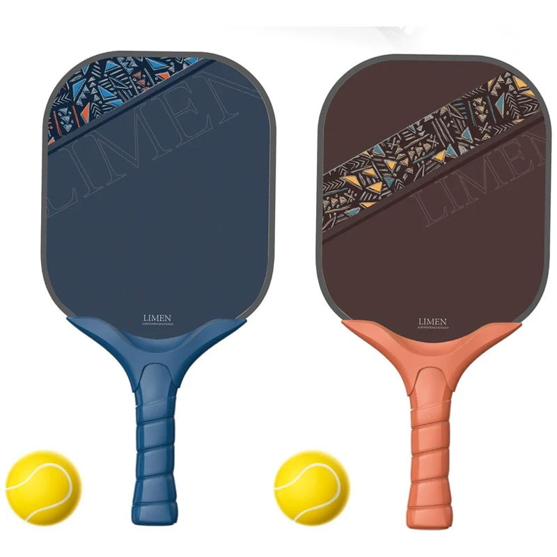 Série De Raquette Pickleball Pour Enfant - Bleu&Orange - Image 2