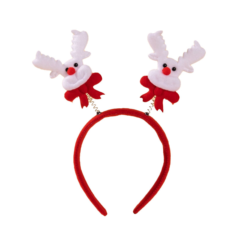 Serre tête Pour Noël - Rouge&Blanc(KM802)