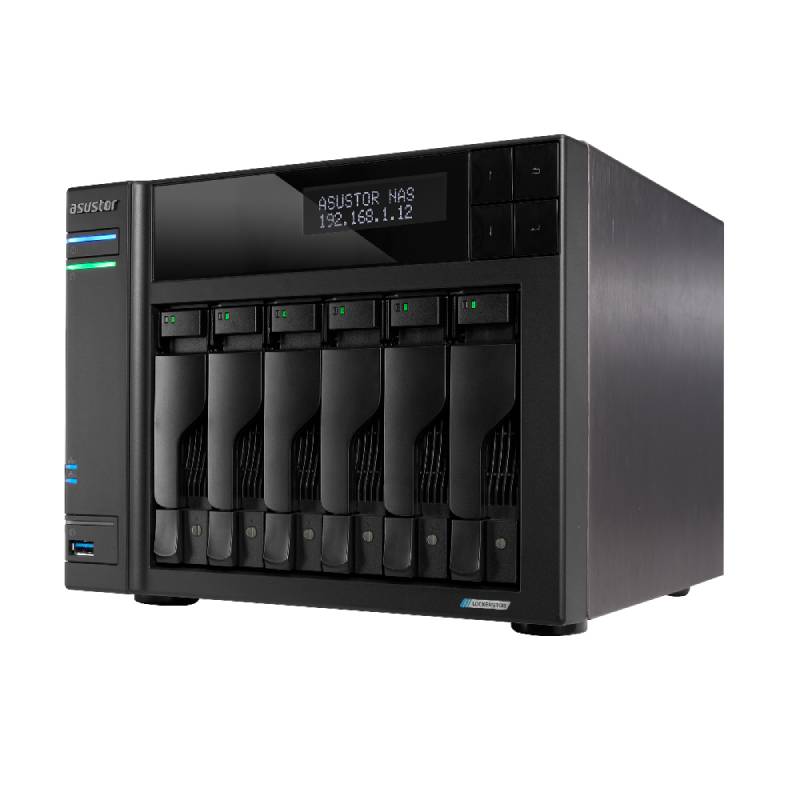 Serveur De Stockage ASUSTOR NAS AS6706T Lockerstor 6 GEN 2 - Noir - Image 3