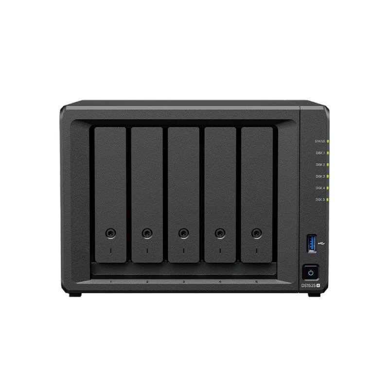 Serveur De Stockage SYNOLOGY NAS DS1525 DiskStation - Noir