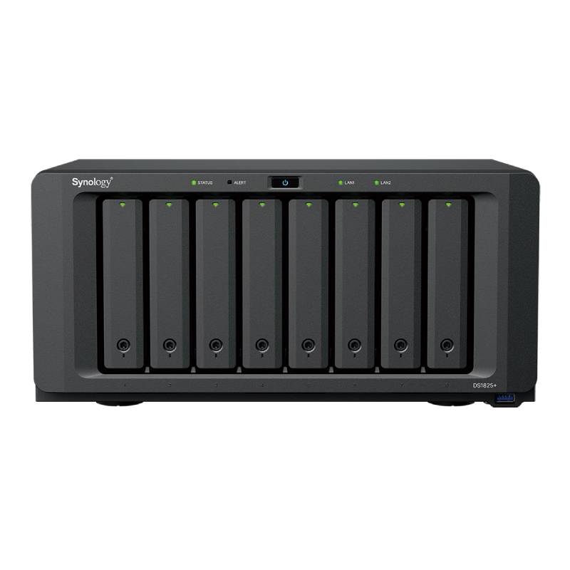 Serveur De Stockage SYNOLOGY NAS DS1825 DiskStation - Noir