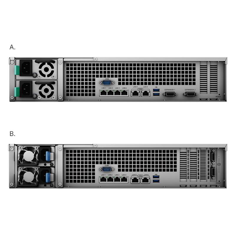 Serveur De Stockage SYNOLOGY NAS RS3621XS RackStation - Noir - Image 6