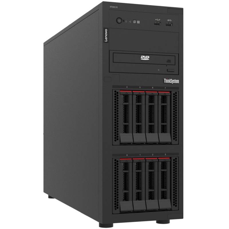 Serveur LENOVO THINK SYSTEM ST250 V3 XEON E-2436 32Go 3x1,2To HDD 