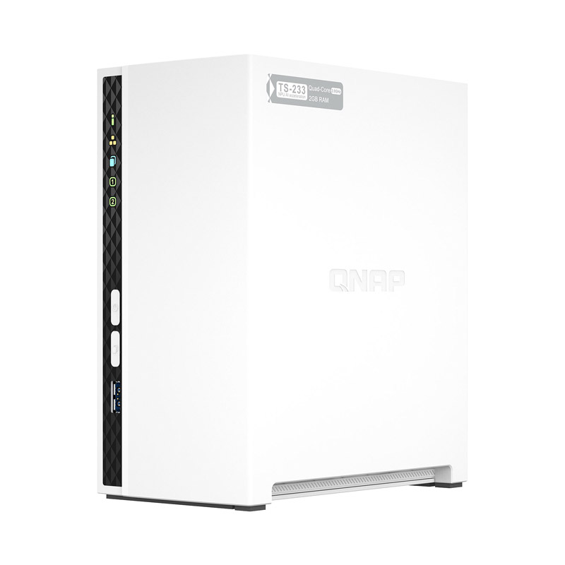 Serveur NAS QNAP 2 Baies TS233 +2G  (Sans Disque dur) - Image 3