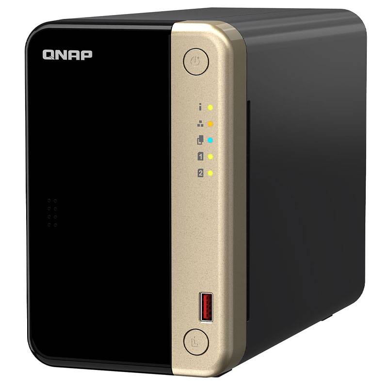 Serveur NAS QNAP TS-264-8G 2 Baies Tour - Image 2