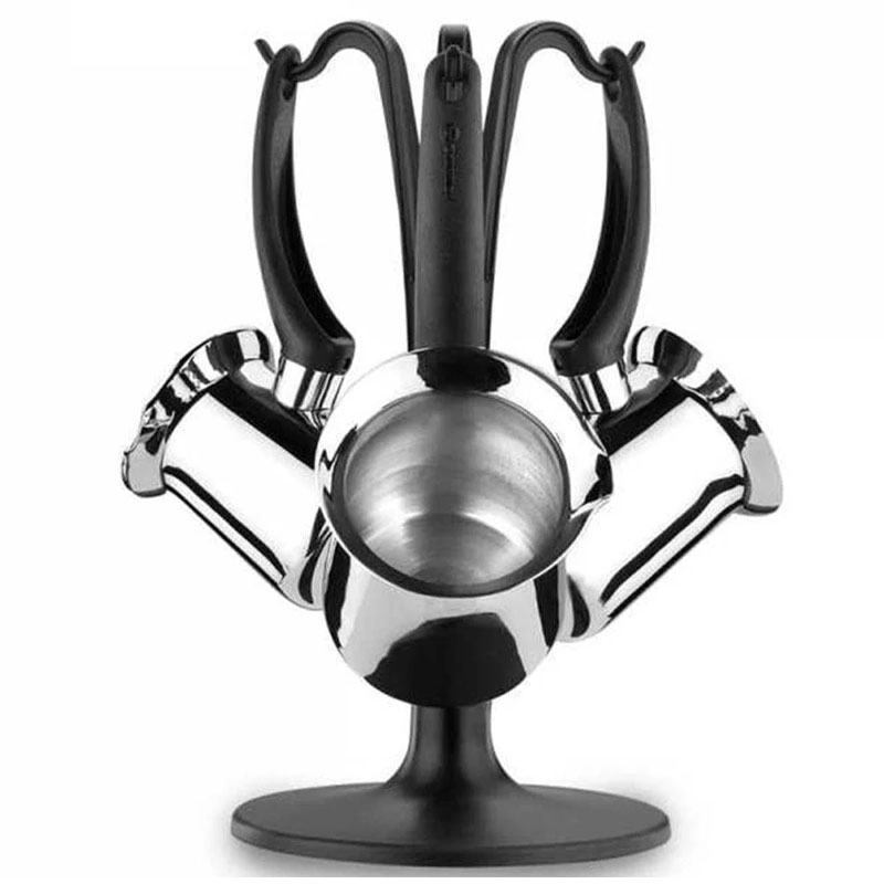 Set de 3 Zazoua KORKAMZ A1209 Avec Support - Silver