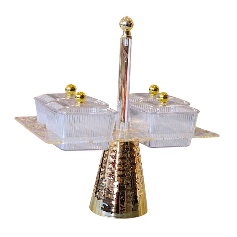 Set De 4 Bols Avec Support Vertical