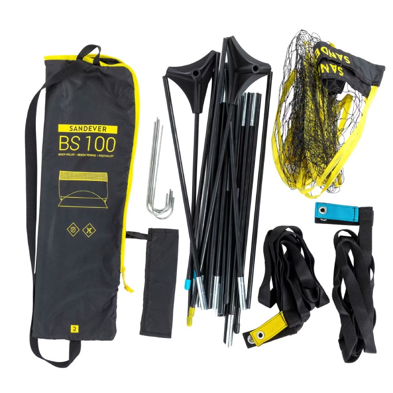 Set de Beach Sport D'initiation BS100 Filet Et Poteaux KIPTSA - 4022183 - Image 13